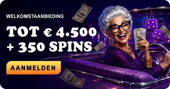 SpinGranny tot €4.500 + 350 spins
